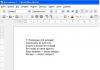 Test control using LibreOffice