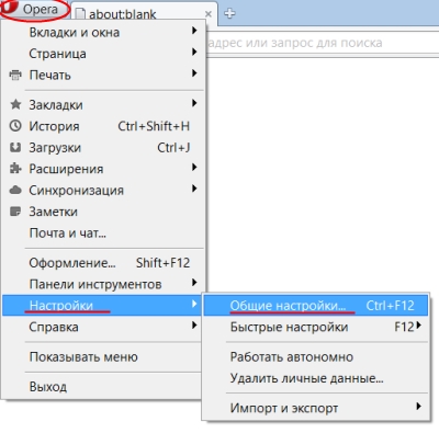 Как открыть консоль в опере